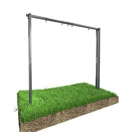 Nowoczesna huśtawka ogrodowa, stelaż do huśtawki, plac zabaw