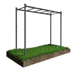 Zestaw ogrodowy drabinka gimnastyczna pozioma ZO15-60